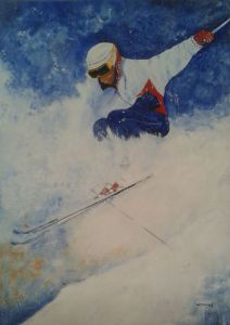 Voir le détail de cette oeuvre: skieur